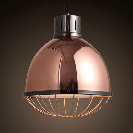 Подвесной светильник Ufo Copper Pendant Big Черный Медь в Нижнем Новгороде | Loft Concept 