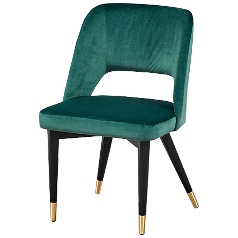 Стул Neasan Stool turquoise Черный Бирюзовый Латунь в Нижнем Новгороде | Loft Concept 