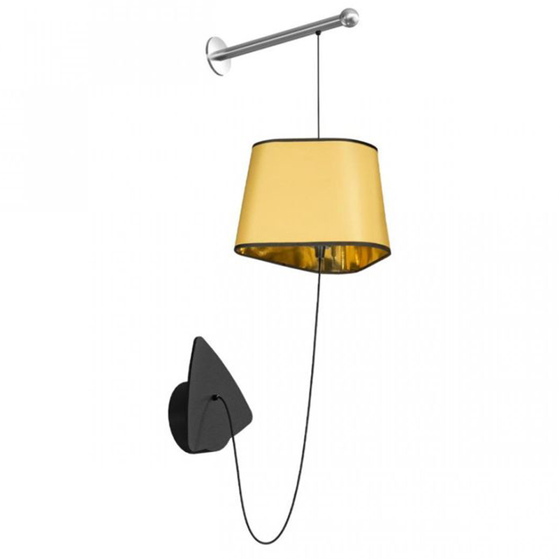 Бра Designheure Lighting Gold Wall Lamp Золотой Черный в Нижнем Новгороде | Loft Concept 