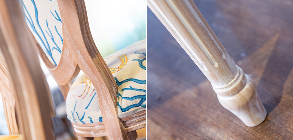 Мягкий стул Seabed Print 4 - фото №2