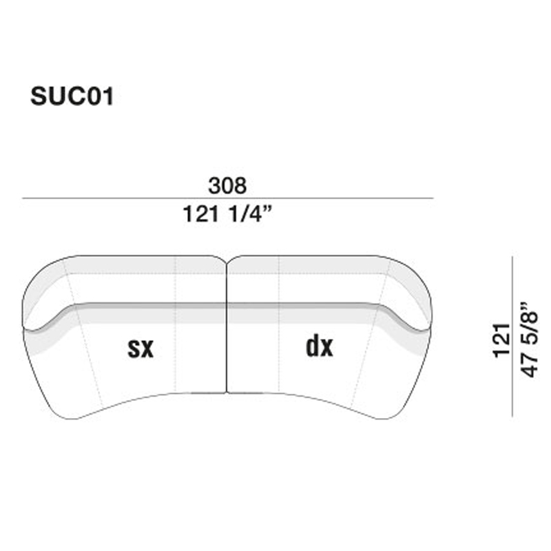 Дизайнерский модульный диван SURF Modular Sofa в Нижнем Новгороде