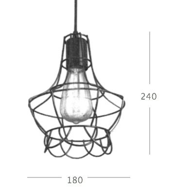 Cветильник Loft Nest Cage №4 в Нижнем Новгороде