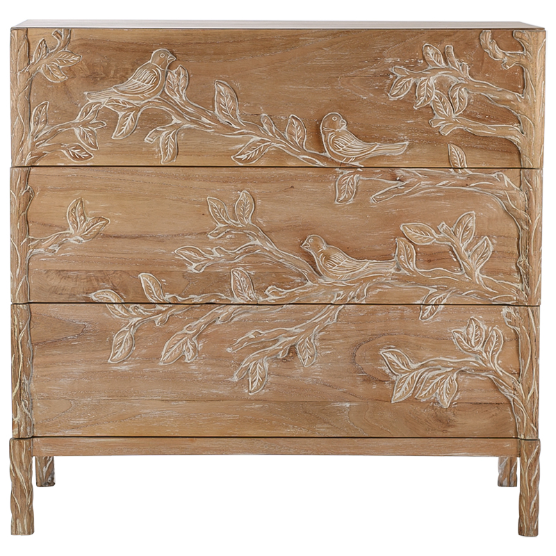 Комод с птицами Land & Sky Chest of Drawers Древесина в Нижнем Новгороде | Loft Concept 