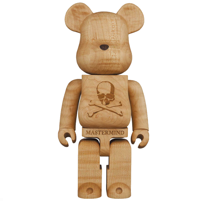 Статуэтка Bearbrick Mastermind Древесина в Нижнем Новгороде | Loft Concept 