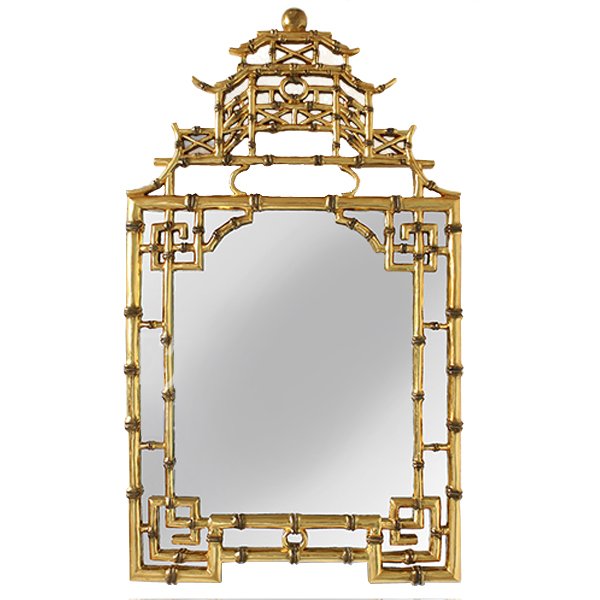 Зеркало Pagoda Mirror Gold Золотой в Нижнем Новгороде | Loft Concept 