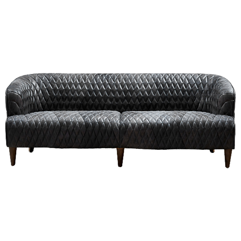 Диван Rhombuses Upholstery Graphite Sofa Графитовый в Нижнем Новгороде | Loft Concept 