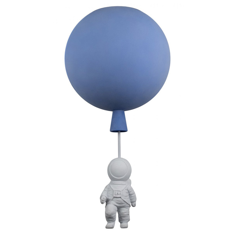 Потолочный светильник Cosmonaut blue ball Синий в Нижнем Новгороде | Loft Concept 