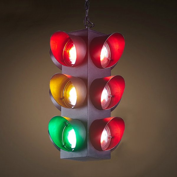 Подвесной светильник Светофор Loft Traffic Light Pendant  в Нижнем Новгороде | Loft Concept 