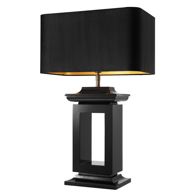 Настольная лампа Eichholtz Table Lamp Mandarin Черный в Нижнем Новгороде | Loft Concept 