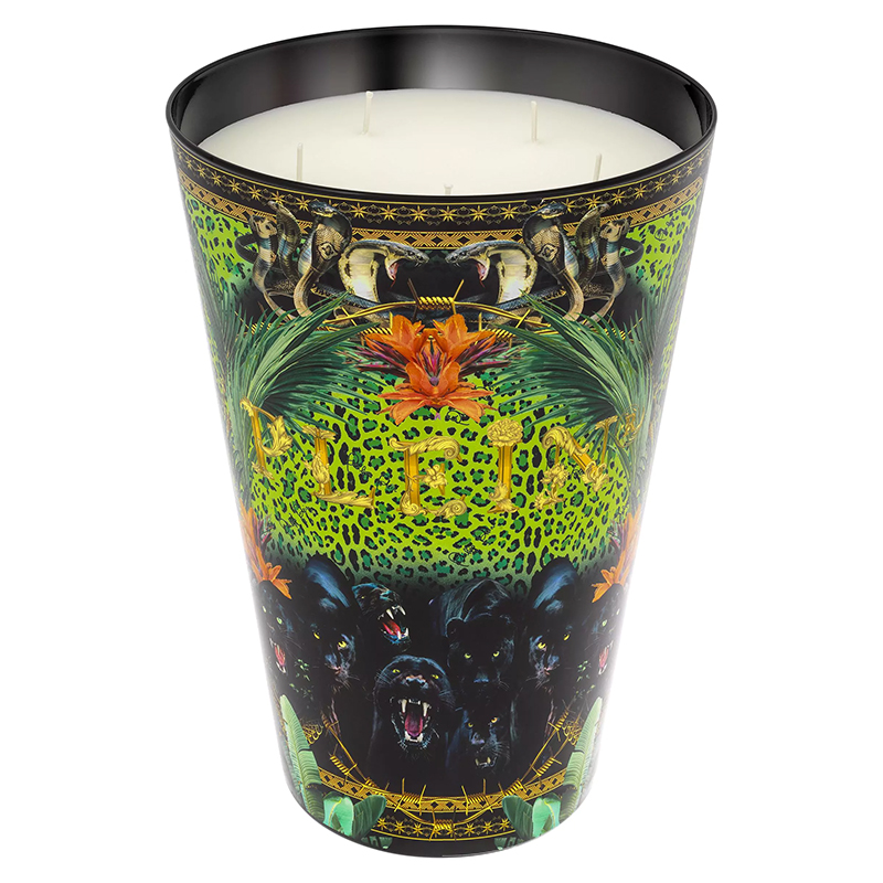 Свеча Philipp Plein Candle Jungle XL Черный Мульти в Нижнем Новгороде | Loft Concept 