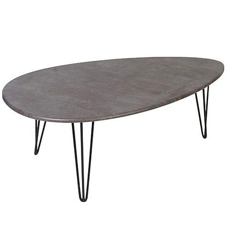 Кофейный стол Dorian Coffee Table gray Серый бетон в Нижнем Новгороде | Loft Concept 