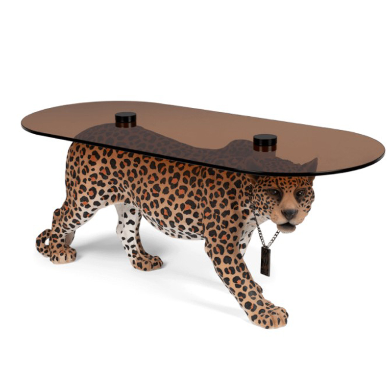 Кофейный стол DOPE AS HELL COFFEE TABLE SPOTTED Коричневый в Нижнем Новгороде | Loft Concept 