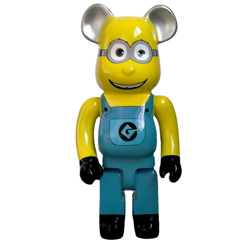 Статуэтка Bearbrick Minion Dave Синий Желтый Черный в Нижнем Новгороде | Loft Concept 