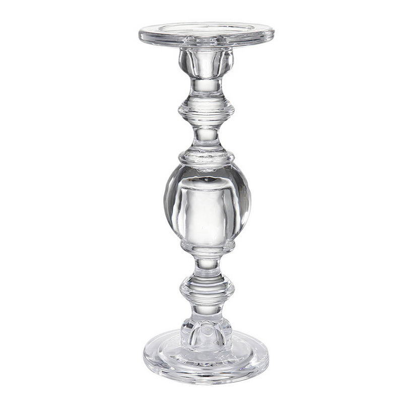 Подсвечник Glass Candlestick I Прозрачное Стекло в Нижнем Новгороде | Loft Concept 