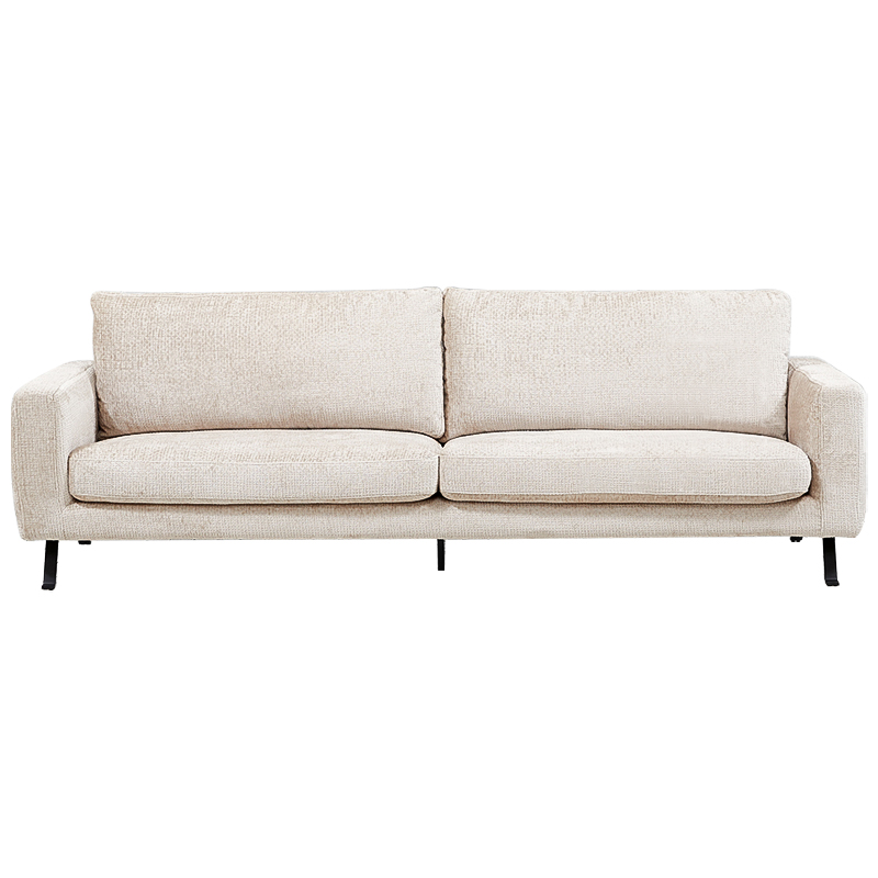 Диван Rowse Beige Sofa Бежевый Черный в Нижнем Новгороде | Loft Concept 