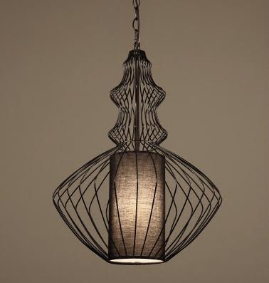 Подвесной светильник Wire Dream Pendant 2 Черный Белый в Нижнем Новгороде | Loft Concept 