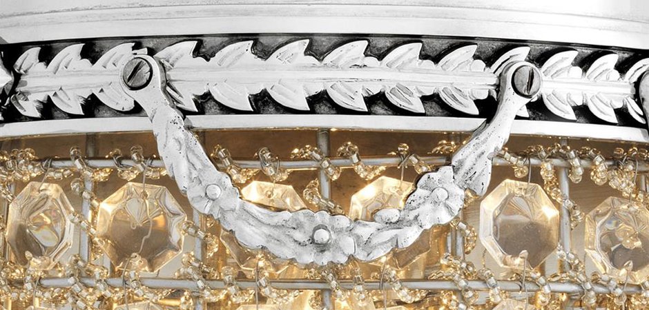 Бра Eichholtz Wall Lamp Emperor Nickel - Loft-Concept в Нижнем Новгороде