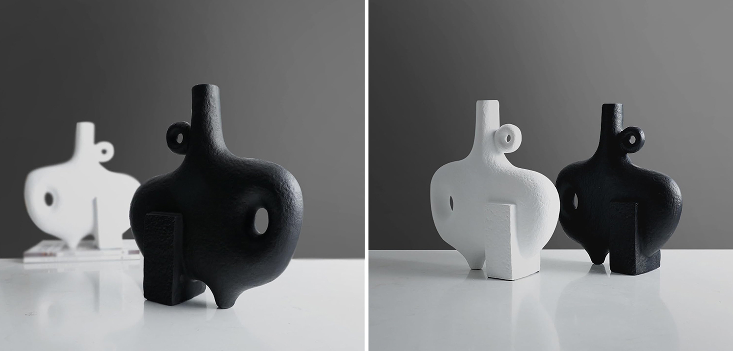 Ваза Molecule Collection Nao White Vase - фото