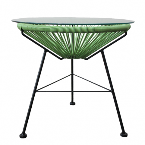 Приставной стол Acapulco side table Green Морская синь Желтый Зеленый Белый Оранжевый Черный в Нижнем Новгороде | Loft Concept 