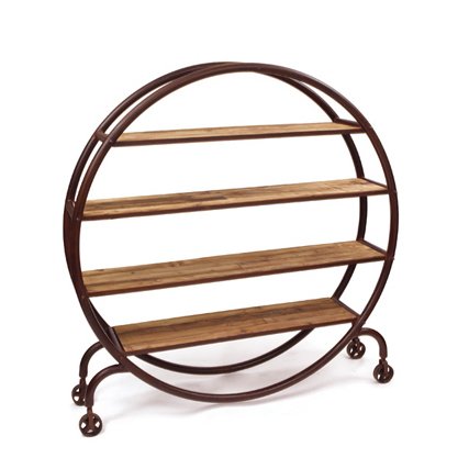 Стеллаж Industrial Metal Round Bookshelf  в Нижнем Новгороде | Loft Concept 