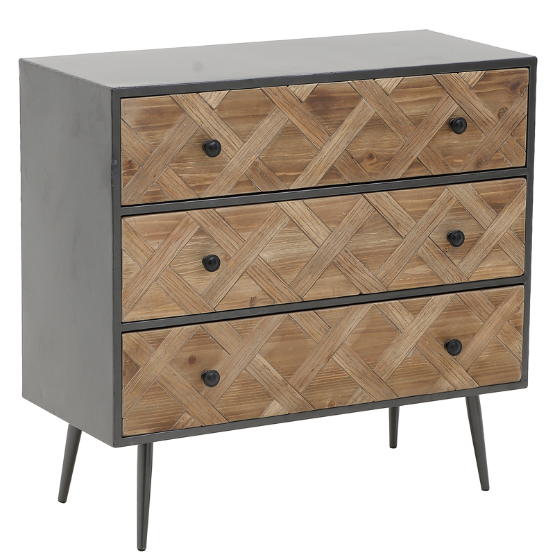 Комод Fidelia Chest of Drawers Древесина Черный в Нижнем Новгороде | Loft Concept 