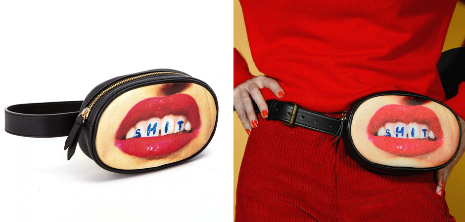 Поясная сумка Seletti Shit - фото №1
