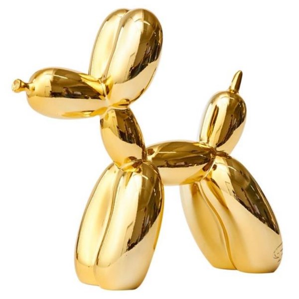 Статуэтка Jeff Koons Balloon Dog medium Gold Глянцевое золото в Нижнем Новгороде | Loft Concept 