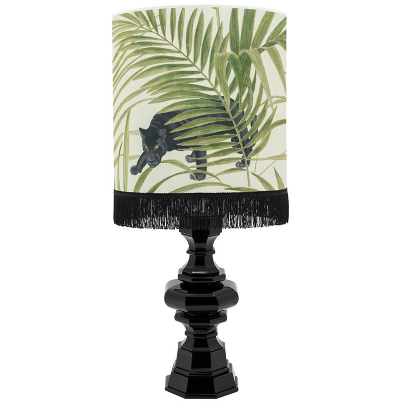 Настольная лампа Table Lamp Empire Velvet White Green Белый Черный Зеленый в Нижнем Новгороде | Loft Concept 