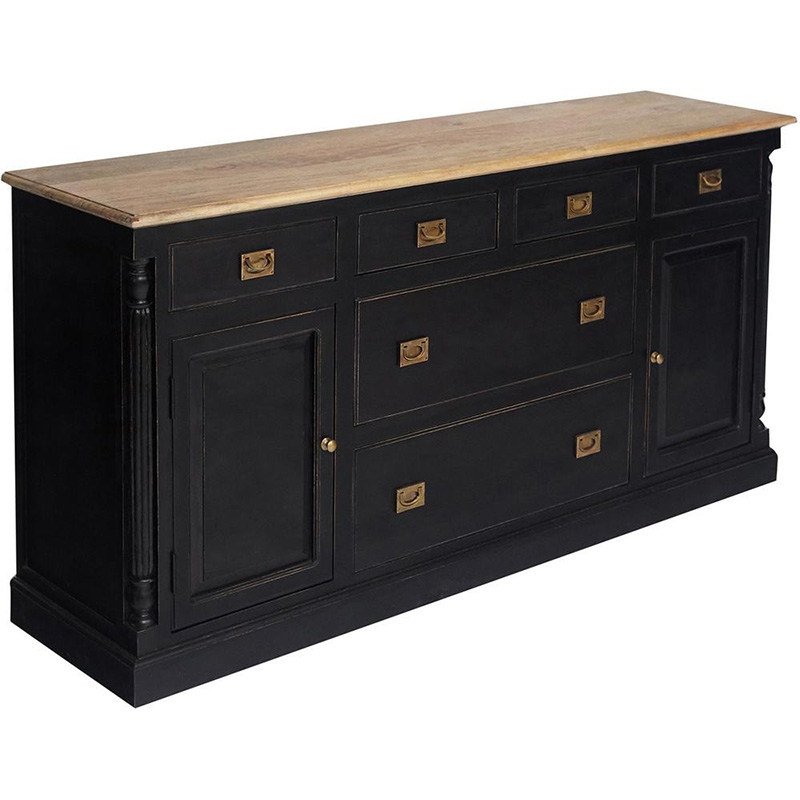 Комод Provence Sylvie Chest of Drawers Черный Древесина в Нижнем Новгороде | Loft Concept 