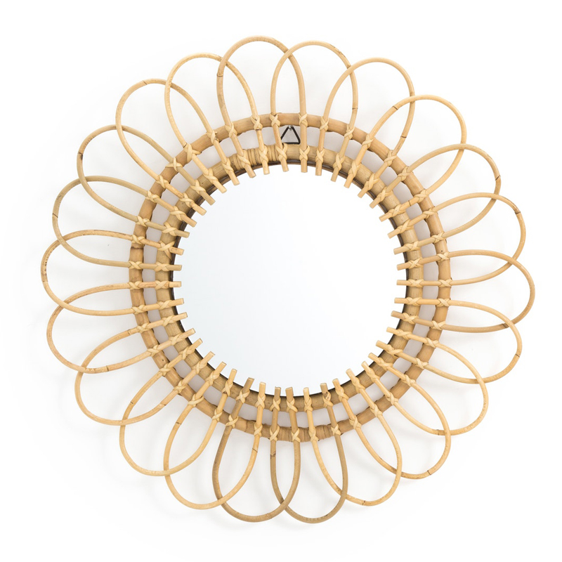 Зеркало Mirror Rattan Flower I  в Нижнем Новгороде | Loft Concept 