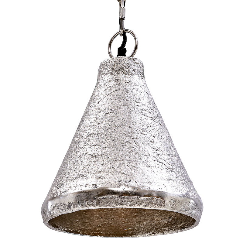 Подвесной светильник Rough Silver Pendant Серебряный в Нижнем Новгороде | Loft Concept 