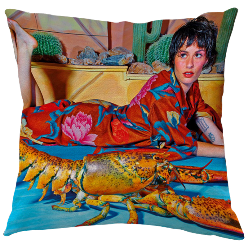 Декоративная подушка Seletti Cushion Lobster Мульти в Нижнем Новгороде | Loft Concept 