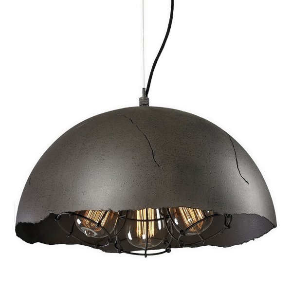 Подвесной светильник Uneven Edge Loft Pendant lamp 3 Графит в Нижнем Новгороде | Loft Concept 