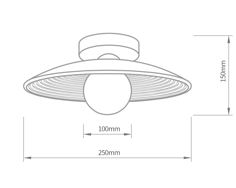 Потолочный светильник Ogata Wooden Light в Нижнем Новгороде