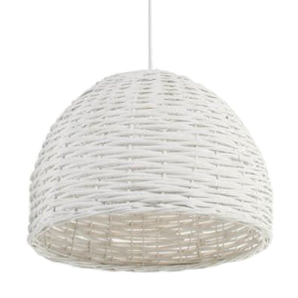 Подвесной светильник Wicker Pendant White Белый в Нижнем Новгороде | Loft Concept 