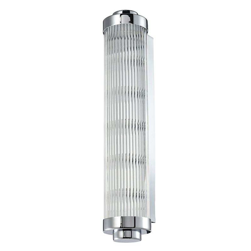 Бра Buck Glass TUBE Wall Lamp Nickel Никель Прозрачный (Transparent) в Нижнем Новгороде | Loft Concept 