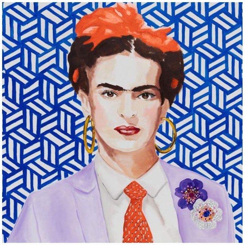 Картина Frida with Lavender Power Suit and Tie Мульти в Нижнем Новгороде | Loft Concept 