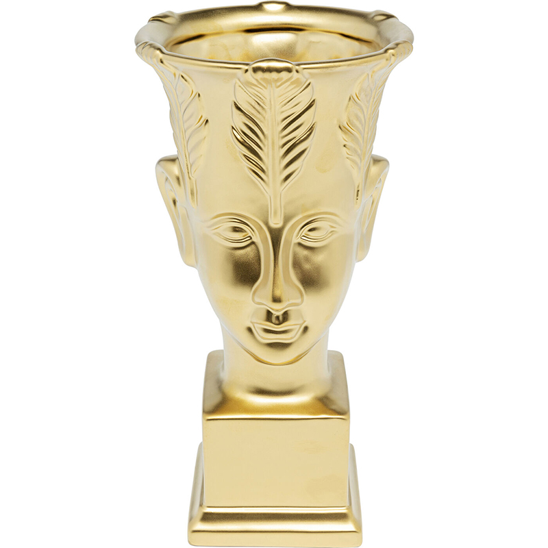 Ваза Golden Face Vase 31 Золотой в Нижнем Новгороде | Loft Concept 