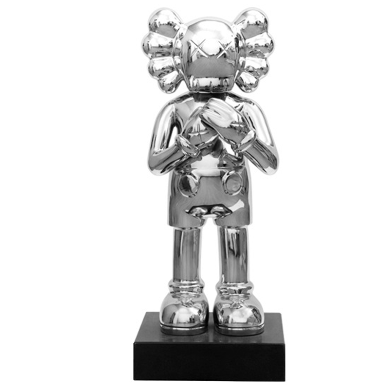 Статуэтка KAWS Silver on stand Серебряный в Нижнем Новгороде | Loft Concept 