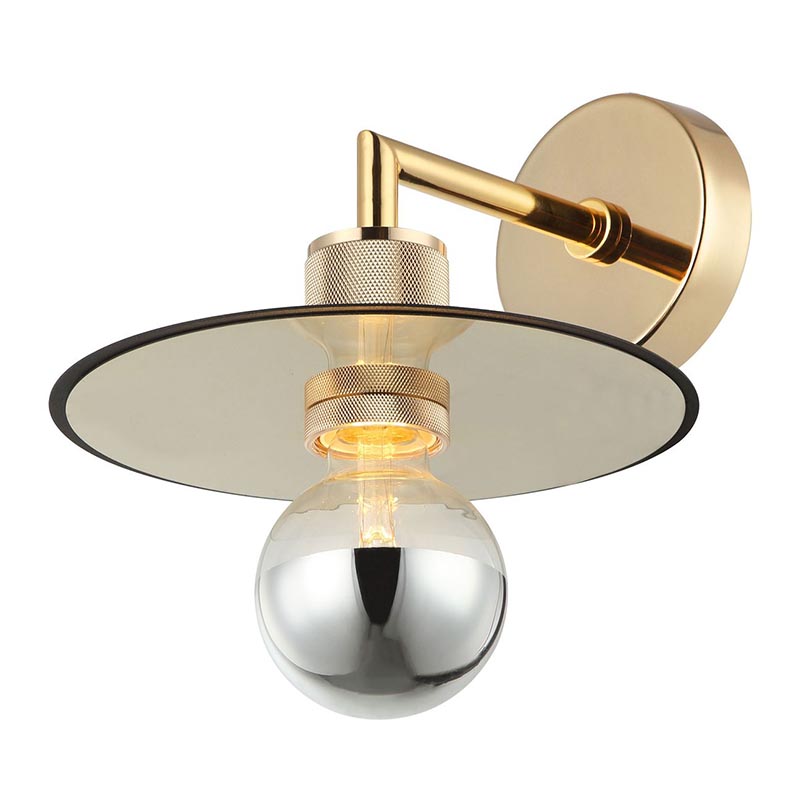 Бра Bruno Hat Gold Wall Lamp Золотой в Нижнем Новгороде | Loft Concept 