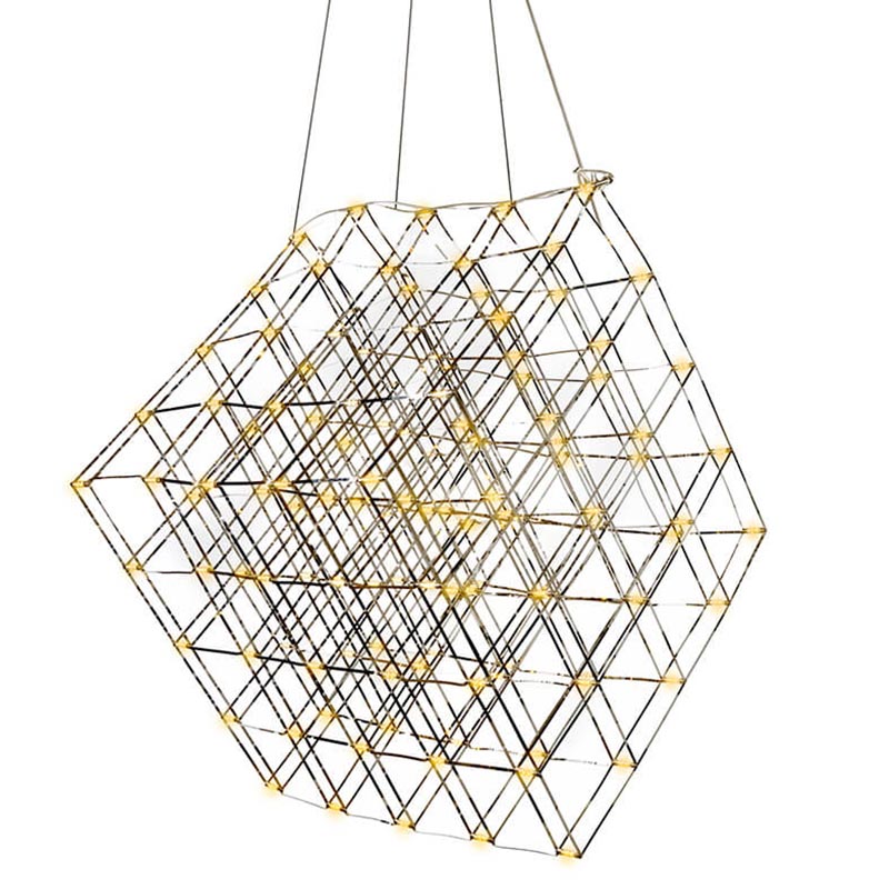 Люстра Moooi Tesseract Yellow lamp M Хром в Нижнем Новгороде | Loft Concept 