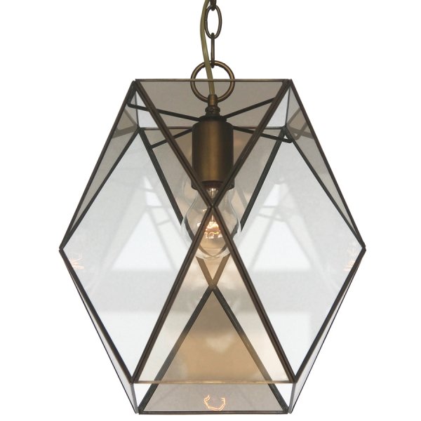 Подвесной светильник Rombius Pendant I brandy glass Темная бронза винтаж в Нижнем Новгороде | Loft Concept 