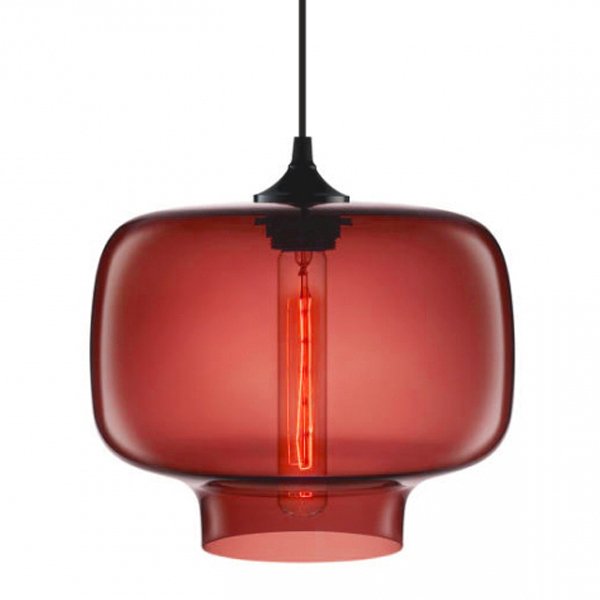 Подвесной светильник Jeremy Pyles Jeremy Oculo Pendant Light Красный (Red) Дымчатый (Smoke) Сливовый (Plum) Сапфир (Sapphire) Шоколад (Chocolate) Кристалл (Crystal) Серый (Gray) Янтарь (Amber) в Нижнем Новгороде | Loft Concept 