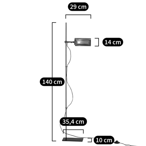 Торшер с плафоном из перфорированного металла Elledge Floor Lamp в Нижнем Новгороде