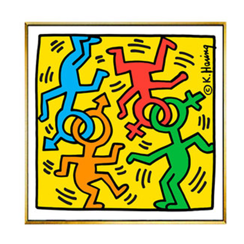 Постер Keith Haring 18 Мульти в Нижнем Новгороде | Loft Concept 