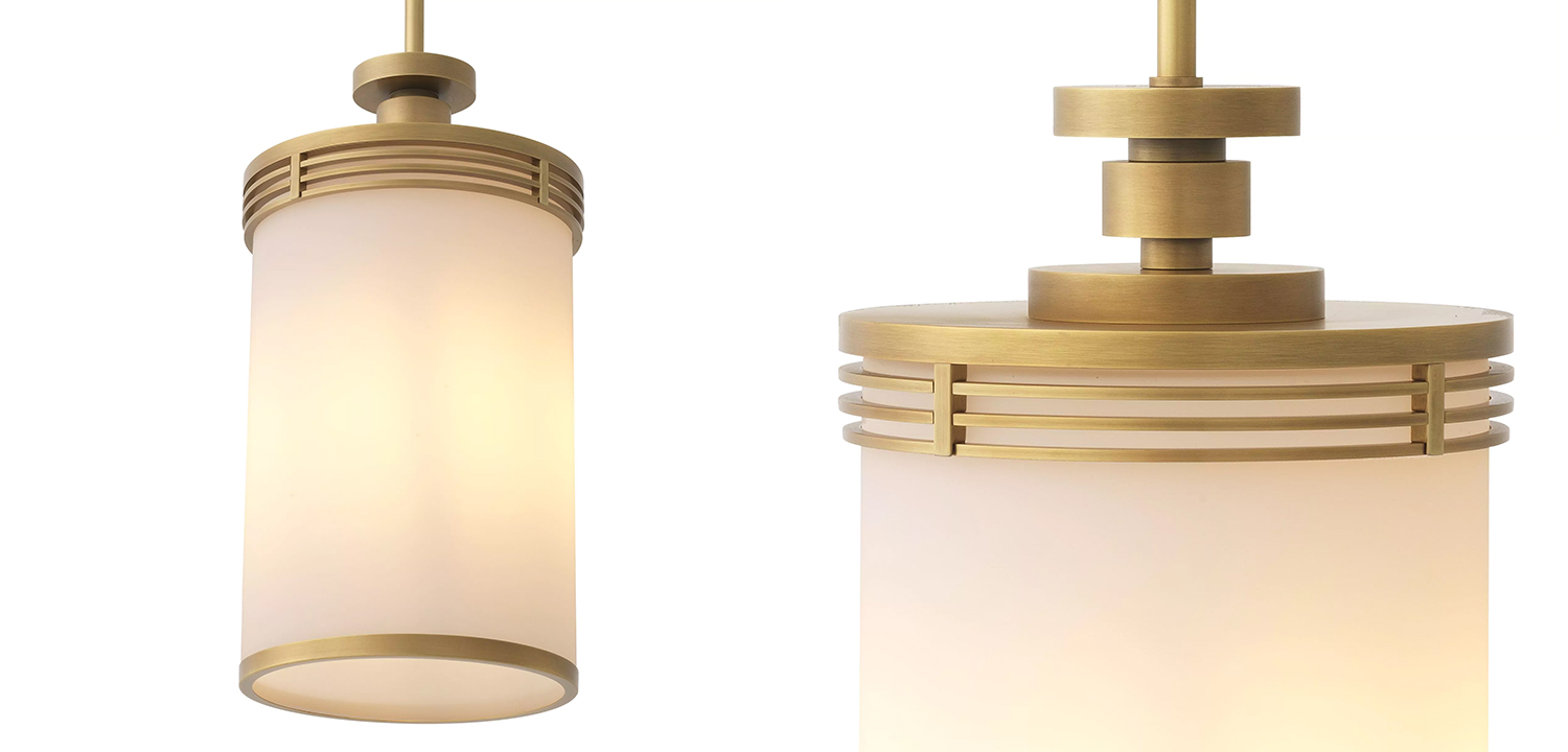 Подвесной светильник Eichholtz Pendant Fayence - фото