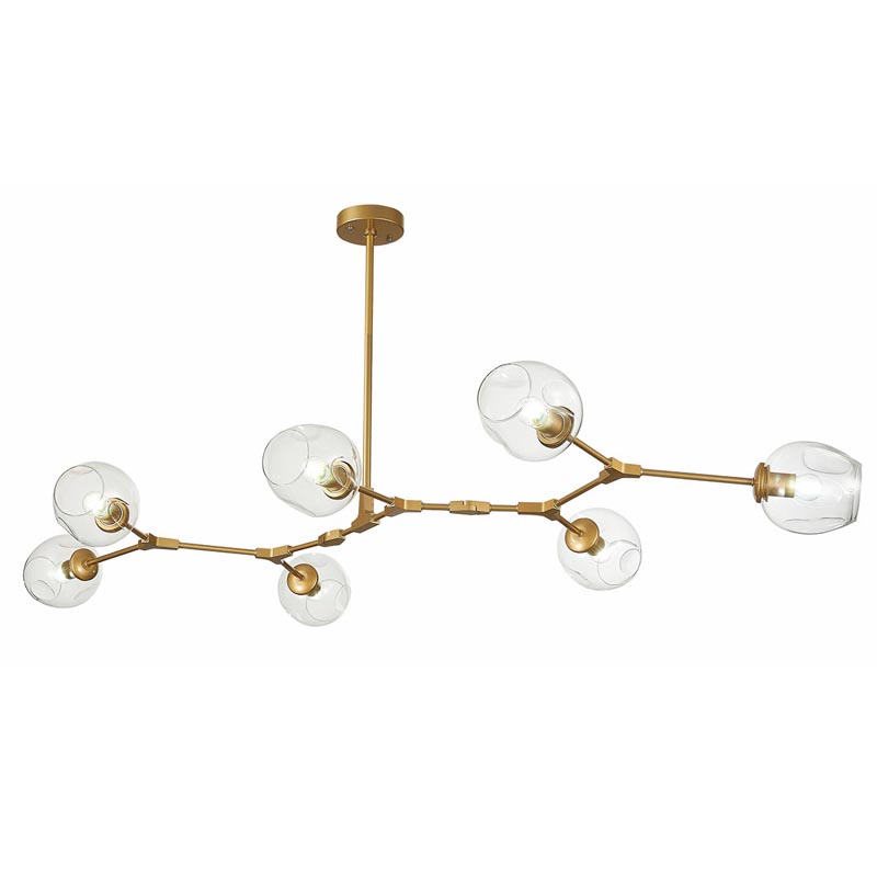 Люстра Branching Bubble Chandelier 7 gold Золотой в Нижнем Новгороде | Loft Concept 