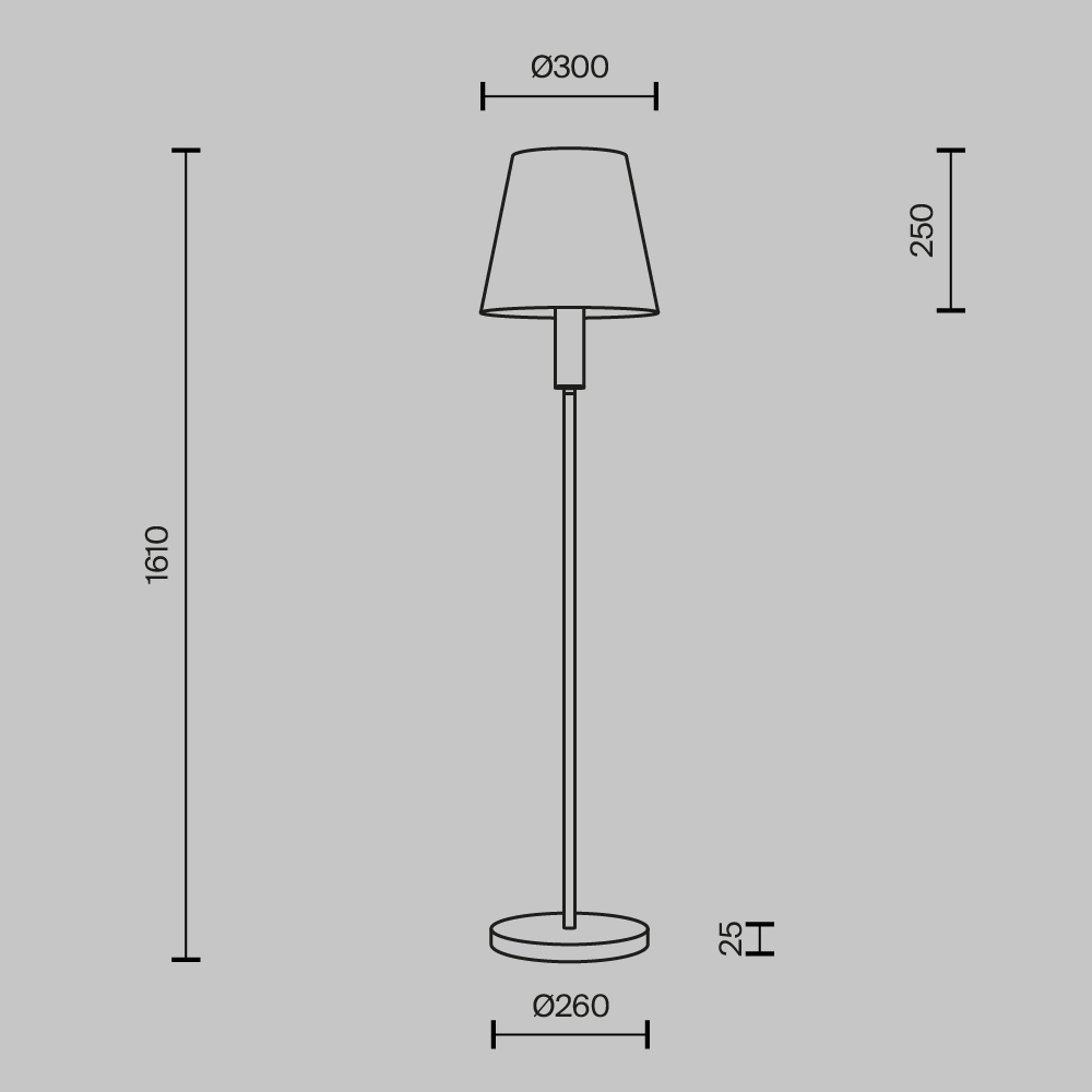 Напольный светильник Lira E27 в Нижнем Новгороде