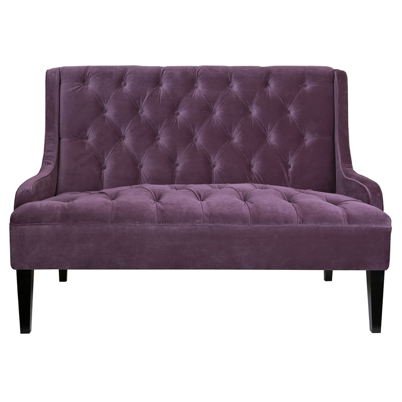 Диван Folket Sofa velour violet Фиолетовый в Нижнем Новгороде | Loft Concept 