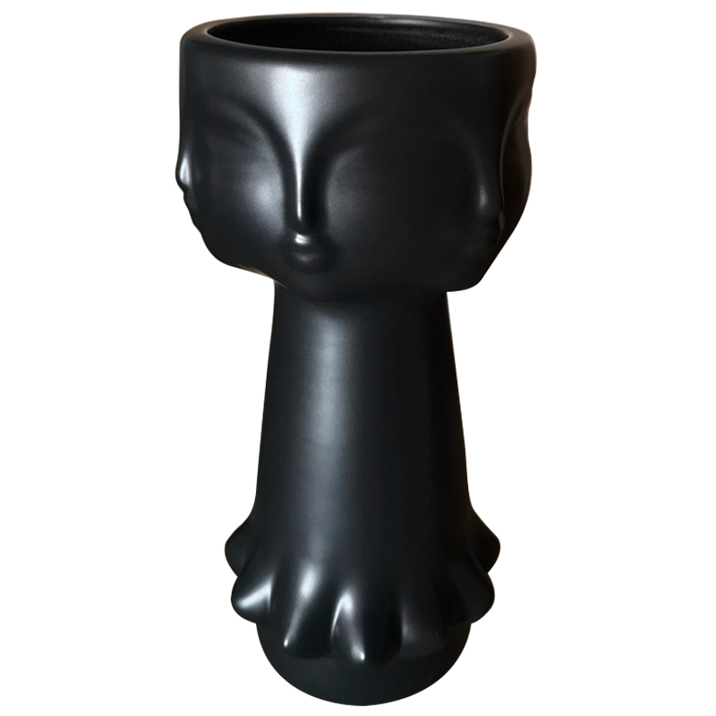 Декоративная ваза GEROGIA VASE II Black Vase Черный в Нижнем Новгороде | Loft Concept 